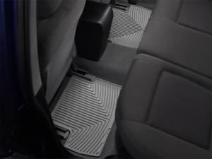 Mercedes® Gray WeatherTech® Rear Rubber Floor Mats, 2007-2013 (221)