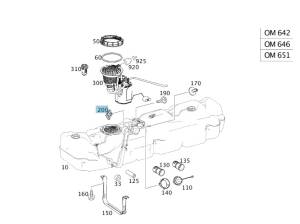 GENUINE MERCEDES - Mercedes® Hardware, Panel Clip, 002-994-61-45 - Image 7