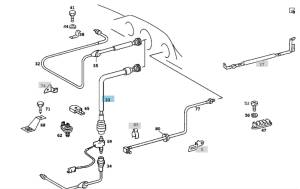 Performance Products® - Mercedes® Speedometer Cable, From Sensor to Speedometer, 450mm, 1973-1975 (107) - Image 2