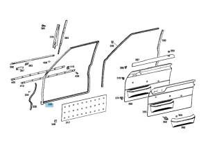 Performance Products® - Mercedes® Door Seal Set, 1968-1976 (114/115) - Image 2