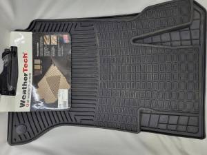 WEATHERTECH - Mercedes® Black WeatherTech® Front Rubber Floor Mats, 2008-2013 (204) - Image 2