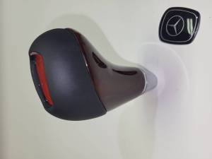 Mercedes® Shift Knob, Burlwood/Black, 1992-1998 (129/140/202/210)