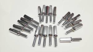 Mercedes® Wheel Lug Bolt, Flush Mount, 1984-1995 Set of 21