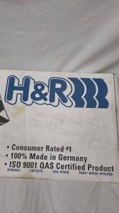 Mercedes® H&R Sport Front Springs, For R500 and R350, 2006-2009 (251)