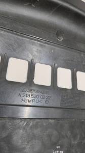 GENUINE MERCEDES - Mercedes® Splash Guard, Front, CLS55 AMG, 2006 - Image 2