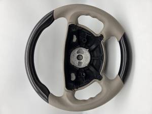 Mercedes® Steering Wheel, Ergonomic Style, Birdseye & Stone Leather, E500/E320, 2003-2006 (211)