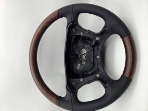 Mercedes® Steering Wheel, Classic Style, Matt Burlwood & Black Leather, CLS550/CLS500, 2006-2008 (219)
