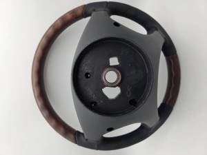Performance Products® - Mercedes® Steering Wheel, Classic Style, Matt Burlwood & Black Leather, CLS550/CLS500, 2006-2008 (219) - Image 3