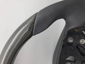 Performance Products® - Mercedes® Steering Wheel, Sports Style, Black Carbon Fiber & Black Leather, Tiptronic, 2005-2006 (171) - Image 3