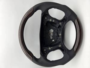 Performance Products® - Mercedes® Steering Wheel, Sports Style, Tiptronic, Laurelwood & Black Leather, CLS550, 2007-2008 (219) - Image 4