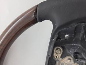 Performance Products® - Mercedes® Steering Wheel, Classic Style, Tiptronic, Burlwood & Black Leather, 2007-2008 (221) - Image 3