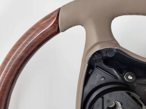 Performance Products® - Mercedes® Steering Wheel, Standard, Calyptus & Java Leather, S-Class, 2000-2006 (220) - Image 2
