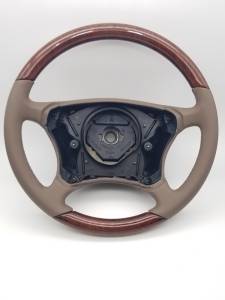Performance Products® - Mercedes® Steering Wheel, Standard, Calyptus & Java Leather, S-Class, 2000-2006 (220) - Image 3
