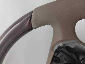 Performance Products® - Mercedes® Classic Style Steering Wheel, Burlwood & Java Leather, 2000-2006 (220) - Image 3
