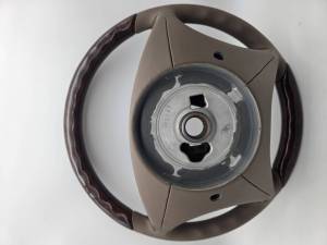 Performance Products® - Mercedes® Classic Style Steering Wheel, Burlwood & Java Leather, 2000-2006 (220) - Image 2