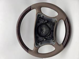 Performance Products® - Mercedes® Classic Style Steering Wheel, Burlwood & Java Leather, 2000-2006 (220) - Image 4