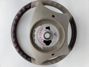 Mercedes® Steering Wheel, Classic Style, Leather, Burlwood & Stone, 2003-2006 (220)