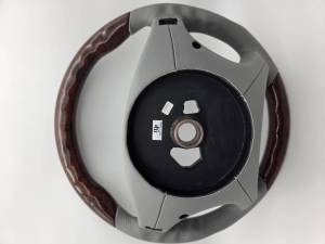Performance Products® - Mercedes® Steering Wheel, Sports Style, Burlwood & Alpaca Grey Leather, Tiptronic, SL600, 2005-2006 (230) - Image 2