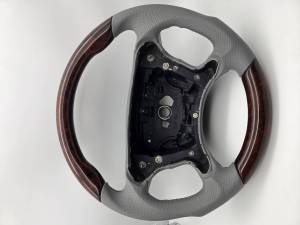 Performance Products® - Mercedes® Steering Wheel, Sports Style, Burlwood & Alpaca Grey Leather, Tiptronic, SL600, 2005-2006 (230) - Image 3