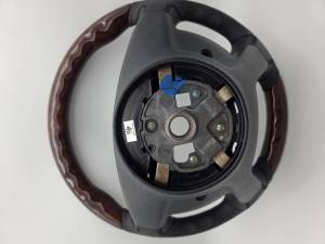 Performance Products® - Mercedes® Steering Wheel, Burlwood & Anthracite Leather, SLK230 Ergonomic, 1998-2000 (170) - Image 4