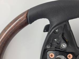 Mercedes® Steering Wheel, Classic Style, Birdseye & Black Leather, 2006-2012 (164)