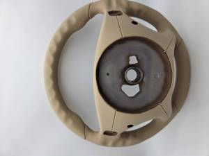Performance Products® - Mercedes® All Leather Sport Steering Wheel, Buckskin (Cashmere), CLS Models With Tiptronic , Not for AMG Models, 2006-2011 (219) - Image 2