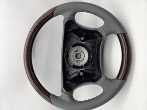 Performance Products® - Mercedes® Steering Wheel, Classic Style, Burlwood & Ash Leather, 1999-2003 - Image 4