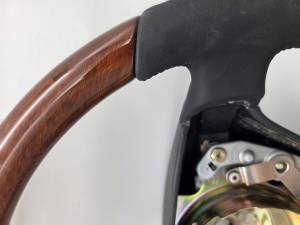 Mercedes® Steering Wheel, Classic Style, Eucalyptus & Black Leather, S320, 1997-1999 (140)