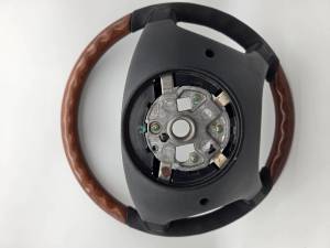 Performance Products® - Mercedes® Steering Wheel, Classic Style, Eucalyptus & Black Leather, S320, 1997-1999 (140) - Image 2