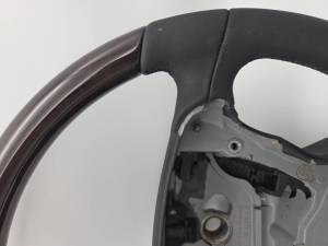Performance Products® - Mercedes® Steering Wheel, Classic Style, High Gloss Laurelwood & Black Leather, CLS550/CLS500, 2006-2011 (219) - Image 3