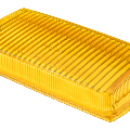 Mercedes® Rectangular Fog Light Lens, Amber, 1973-1989 (107/116)