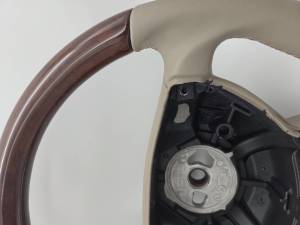 Mercedes® Steering Wheel, Classic Style, Burlwood & Stone Leather, E500/E320, 2003-2006 (211)