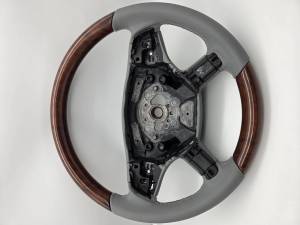 Performance Products® - Mercedes® Steering Wheel, Classic Style, Maple Birdseye & Alpaca Gray, 2006-2008 (164) - Image 2