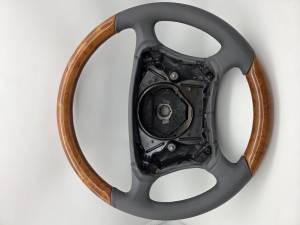 Mercedes® Steering Wheel, Classic Style, Chestnut & Ash Leather, CL600/CL500, 2000-2002
